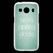 Coque Samsung Galaxy Ace4 Sexo Apéro Dodo vert ZG