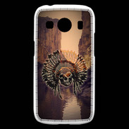 Coque Samsung Galaxy Ace4 indien crane