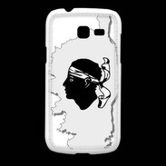 Coque Samsung Galaxy Fresh Carte de la Corse avec tête 5