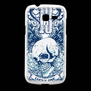 Coque Samsung Galaxy Fresh Tête de mort Lucky One 13
