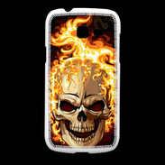 Coque Samsung Galaxy Fresh Tête de mort en flamme 5
