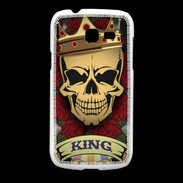 Coque Samsung Galaxy Fresh Roi tête de mort