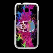 Coque Samsung Galaxy Fresh Tête de mort design et colorée