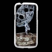 Coque Samsung Galaxy Fresh Tête de mort cendrier
