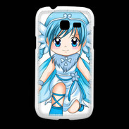 Coque Samsung Galaxy Fresh Chibi style illustration of a Super Heroine