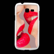 Coque Samsung Galaxy Fresh Bouche sexy Lesbienne et rouge à lèvres gloss