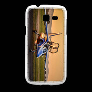 Coque Samsung Galaxy Fresh Alfa Jet au couché de soleil