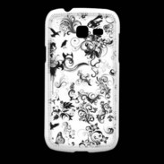 Coque Samsung Galaxy Fresh Design Fleur Tribal