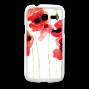 Coque Samsung Galaxy Fresh Dessin de coquelicot