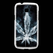 Coque Samsung Galaxy Fresh Feuille de cannabis en fumée