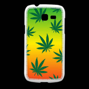 Coque Samsung Galaxy Fresh Fond Rasta Cannabis