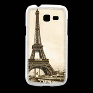 Coque Samsung Galaxy Fresh Tour Eiffel Vintage en noir et blanc