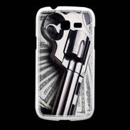 Coque Samsung Galaxy Fresh Arme et Dollars