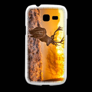Coque Samsung Galaxy Fresh Cerf au levé du soleil