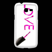 Coque Samsung Galaxy Fresh Love avec vernis à ongle