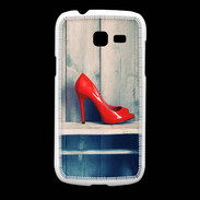 Coque Samsung Galaxy Fresh Escarpin rouge