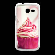 Coque Samsung Galaxy Fresh Cup cake rose et blanc