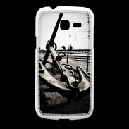 Coque Samsung Galaxy Fresh Ancre en noir et blanc