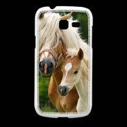 Coque Samsung Galaxy Fresh Cheval et poulain