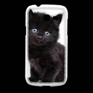 Coque Samsung Galaxy Fresh Petit chaton noir