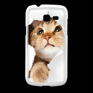 Coque Samsung Galaxy Fresh Chaton caché