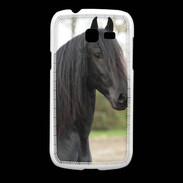 Coque Samsung Galaxy Fresh Magnifique cheval noir 5