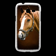 Coque Samsung Galaxy Fresh Portrait de cheval en peinture