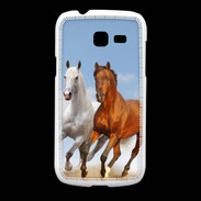 Coque Samsung Galaxy Fresh Duo de chevaux