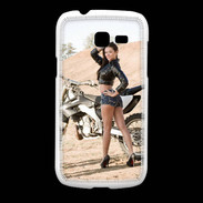 Coque Samsung Galaxy Fresh Moto cross sexy 