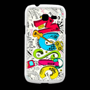 Coque Samsung Galaxy Fresh Graffiti Musique