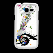 Coque Samsung Galaxy Fresh Farandole de notes de musique 1