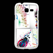 Coque Samsung Galaxy Fresh Abstract musique