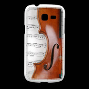Coque Samsung Galaxy Fresh Violon et partitions