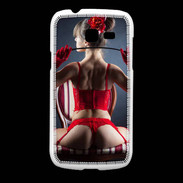 Coque Samsung Galaxy Fresh Fille sexy sous vêtements rouges