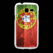 Coque Samsung Galaxy Fresh Drapeau Portugal imitation bois