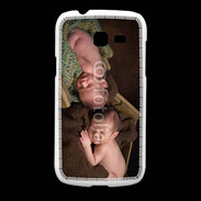 Coque Samsung Galaxy Fresh Jumeaux dormant dans des caisses