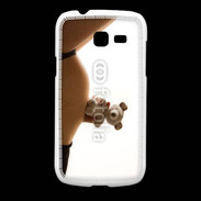 Coque Samsung Galaxy Fresh Femme enceinte avec peluche