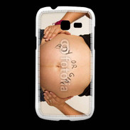 Coque Samsung Galaxy Fresh Femme enceinte ventre 
