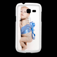 Coque Samsung Galaxy Fresh Bébé ruban bleu