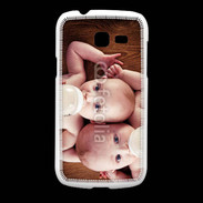 Coque Samsung Galaxy Fresh Bébés avec biberons
