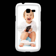 Coque Samsung Galaxy Fresh Bébé accro au mobile