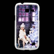 Coque Samsung Galaxy Fresh Sapin de Noël et petite fille