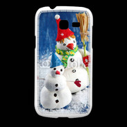 Coque Samsung Galaxy Fresh Bonhommes de neige
