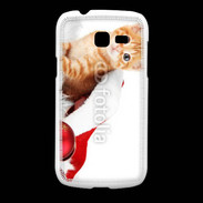 Coque Samsung Galaxy Fresh Chaton Noël