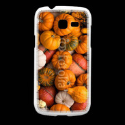 Coque Samsung Galaxy Fresh fond de citrouilles automne