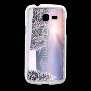 Coque Samsung Galaxy Fresh paysage d'hiver
