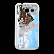 Coque Samsung Galaxy Fresh Chalet enneigé 2