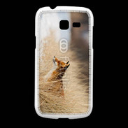 Coque Samsung Galaxy Fresh Renard paysage hiver