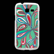 Coque Samsung Galaxy Fresh Fond Hippie en vert 