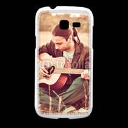 Coque Samsung Galaxy Fresh Guitariste peace and love 1